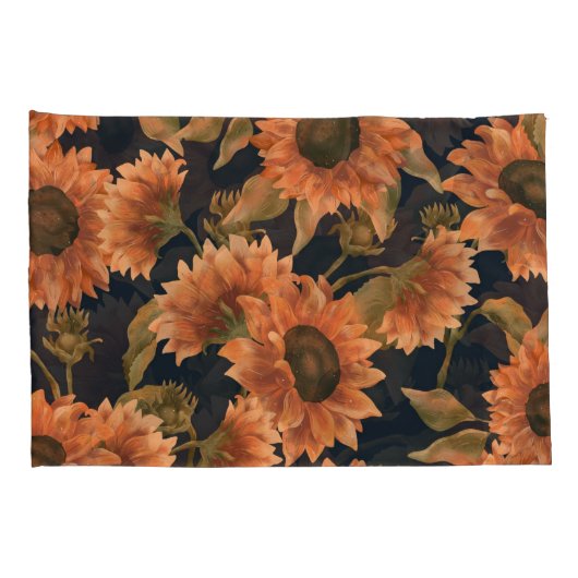 Floral Surface Pattern-Mode Decoratief Tropisch Kussensloop (Achterkant-Rechts)