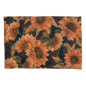 Floral Surface Pattern-Mode Decoratief Tropisch Kussensloop (Voorkant-Links)