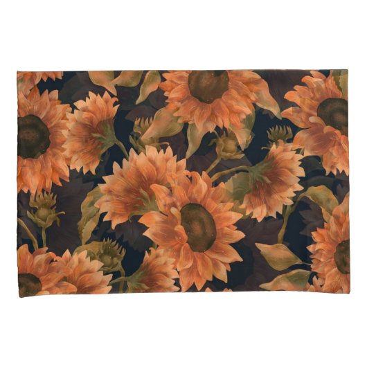 Floral Surface Pattern-Mode Decoratief Tropisch Kussensloop (Voorkant-Rechts)