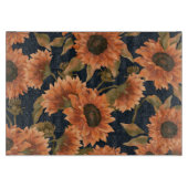 Floral Surface Pattern-Mode Decoratief Tropisch Snijplank (Voorkant)