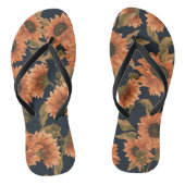 Floral Surface Pattern-Mode Decoratief Tropisch Teenslippers (Voetbed)