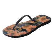 Floral Surface Pattern-Mode Decoratief Tropisch Teenslippers (Schuin)