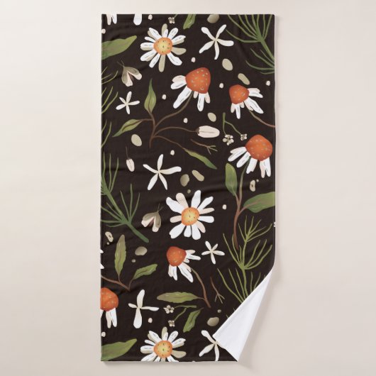 Floral Surface Pattern Mode Spring Badhanddoek (Badhanddoek)