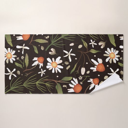 Floral Surface Pattern Mode Spring Badhanddoek (Badhanddoek)