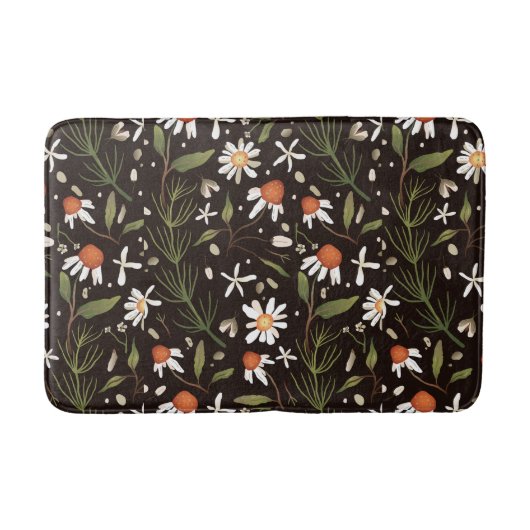 Floral Surface Pattern Mode Spring Badmat (Voorkant)