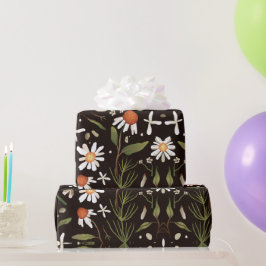 Floral Surface Pattern Mode Spring Cadeaupapier