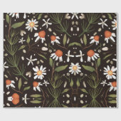 Floral Surface Pattern Mode Spring Cadeaupapier (Vlak)
