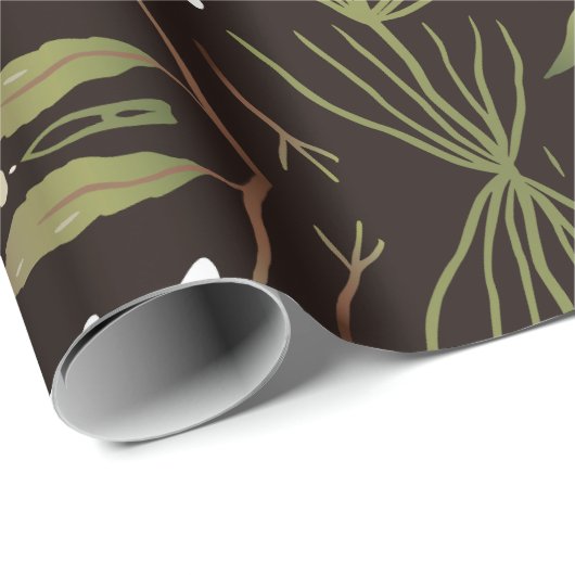 Floral Surface Pattern Mode Spring Cadeaupapier (Rol Hoek)