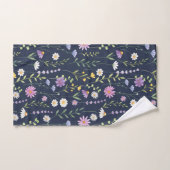 Floral Surface Pattern-Mode Spring Flowers Handdoek (Handdoek)