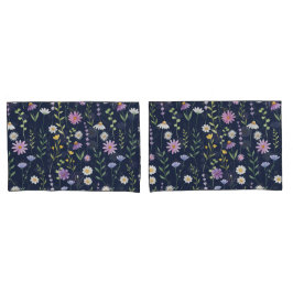 Floral Surface Pattern-Mode Spring Flowers Kussensloop