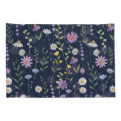 Floral Surface Pattern-Mode Spring Flowers Kussensloop (Achterkant-Rechts)