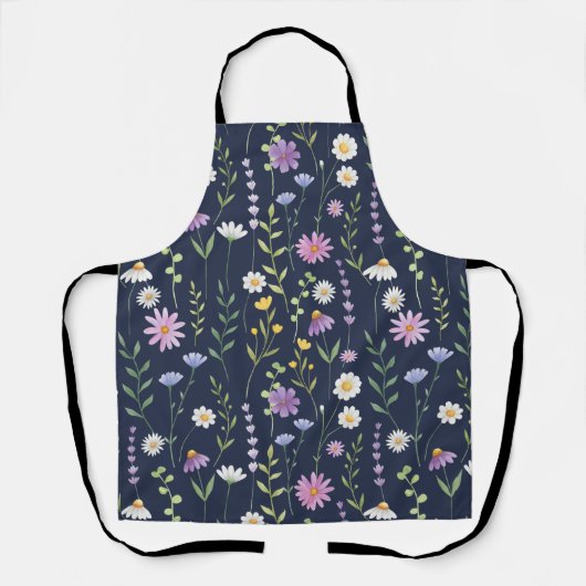 Floral Surface Pattern-Mode Spring Flowers Schort (Voorkant)