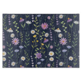 Floral Surface Pattern-Mode Spring Flowers Snijplank (Voorkant)