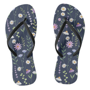 Floral Surface Pattern-Mode Spring Flowers Teenslippers
