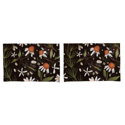 Floral Surface Pattern Mode Spring Kussensloop (Voorkant-Set)