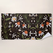 Floral Surface Pattern Mode Spring Strandlaken (Voorkant)