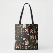 Floral Surface Pattern Mode Spring Tote Bag (Voorkant)