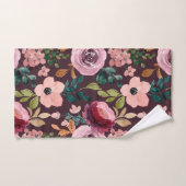 Floral Surface Pattern-Mode Waterverf Kleurrijk Handdoek (Handdoek)