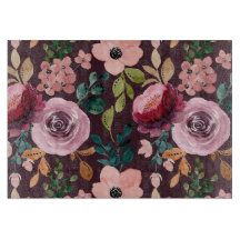 Floral Surface Pattern-Mode Waterverf Kleurrijk