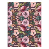 Floral Surface Pattern-Mode Waterverf Kleurrijk Tafelkleed (Voorkant)