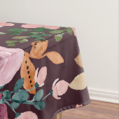 Floral Surface Pattern-Mode Waterverf Kleurrijk Tafelkleed (Voorbeeld)