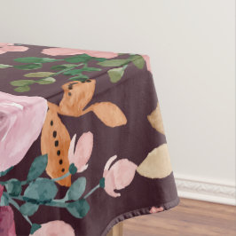 Floral Surface Pattern-Mode Waterverf Kleurrijk Tafelkleed