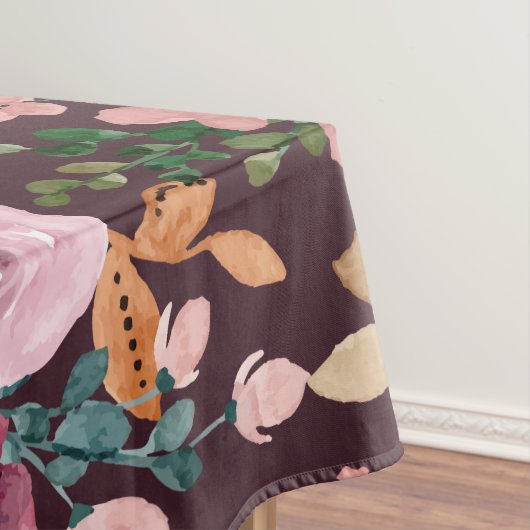 Floral Surface Pattern-Mode Waterverf Kleurrijk Tafelkleed (Voorbeeld)