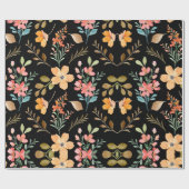 Floral Surface Pattern - Mode Waterverf Spring Cadeaupapier (Vlak)