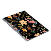 Floral Surface Pattern - Mode Waterverf Spring Notitieboek (Rechterzijde)