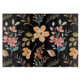 Floral Surface Pattern - Mode Waterverf Spring Snijplank