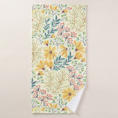 Floral Surface Pattern - Stijlvol Abstract Wallpap Badhanddoek (Badhanddoek)