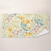 Floral Surface Pattern - Stijlvol Abstract Wallpap Badhanddoek (Badhanddoek)