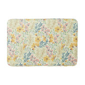 Floral Surface Pattern - Stijlvol Abstract Wallpap Badmat (Voorkant)