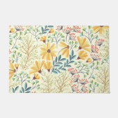 Floral Surface Pattern - Stijlvol Abstract Wallpap Deurmat (Voorkant)