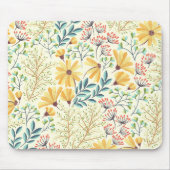 Floral Surface Pattern - Stijlvol Abstract Wallpap Muismat (Voorkant)