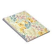 Floral Surface Pattern - Stijlvol Abstract Wallpap Notitieboek (Rechterzijde)