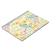 Floral Surface Pattern - Stijlvol Abstract Wallpap Notitieboek (Linkerzijde)