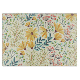 Floral Surface Pattern - Stijlvol Abstract Wallpap Snijplank