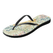 Floral Surface Pattern - Stijlvol Abstract Wallpap Teenslippers (Schuin)
