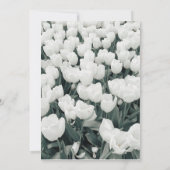 Floral Sweet Sixteen Birthday Party Kaart (Achterkant)