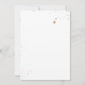 Floral Sweet Sixteen Birthday Party Kaart (Achterkant)