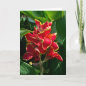 Floral Sympathcard Kaart (Voorkant)