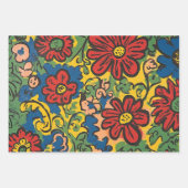 Floral Symphony Inpakpapier Vel (Voorkant 2)