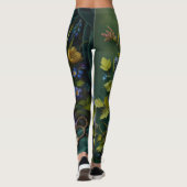 Floral Symphony Leggings (Achterkant)