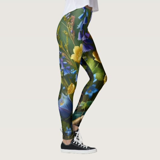 Floral Symphony Leggings (Rechts)