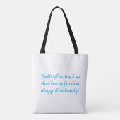 Floral Symphony Tote Bag (Achterkant)