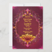 Floral Symphony: Wedding Elegance Collectie Save The Date (Voorkant)