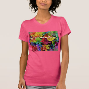 Floral T-Shirt (Fuchsia) maakt altijd dromen
