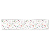 Floral Table Runner – Elegant cadeau voor mama of  Korte Tafelloper (Horizontaal)