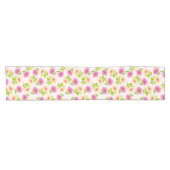 Floral Table Runner - Elegant Wedding & Party Korte Tafelloper (Horizontaal)